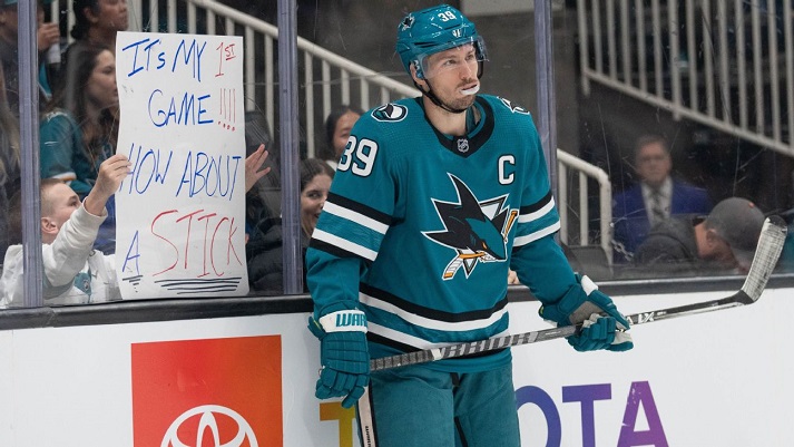 San Jose Sharksin kapteeni Logan Couture on saavuttanut tavoitteen yksi mies, yksi joukkue